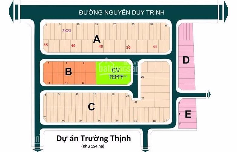 Cần bán lô đất giá rẻ mặt tiền đường Nguyễn Duy Trinh, Bình Trưng Đông 