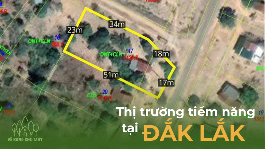 220 TRIỆU - LÔ ĐẤT TIỀM NĂNG SỔ HỒNG, PHÁP LÝ RÕ RÀNG TẠI ĐẮK LẮK